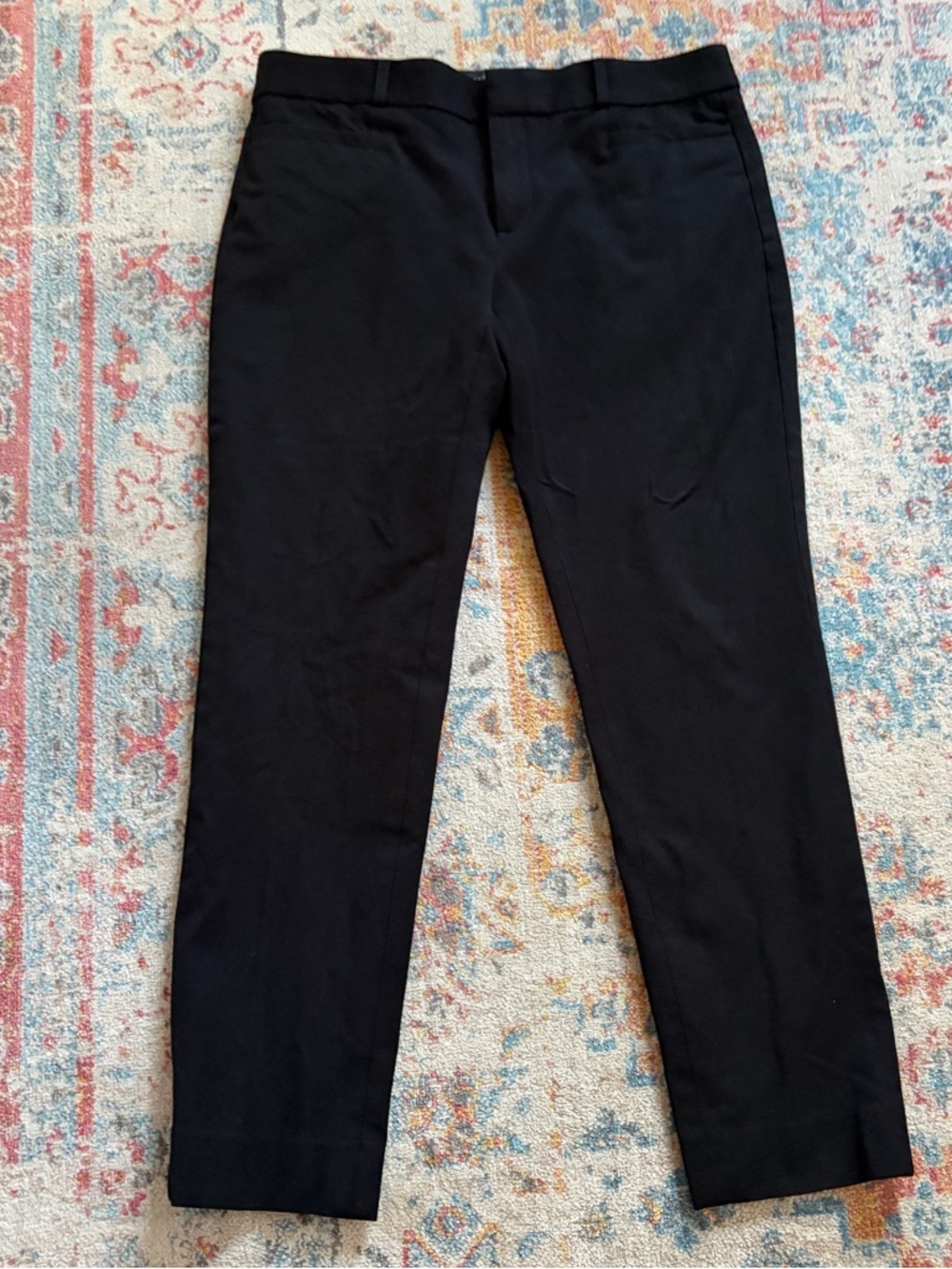 Banana Republic Sloan Slim Straight Black Pants